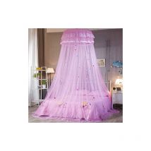 Ciel de Lit Princesse,Ciel de lit Moustiquaire,Ciel de lit Bebe,Moustiquaire de lit,Moustiquaire Dôme Polyester,Moustiquaire,pour lit de Fille