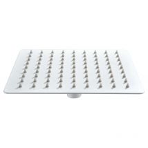 Imex - Pommeau de douche carré en inox blanc mat 30 cm