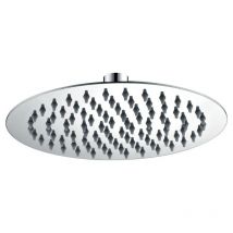 Imex - Pommeau de douche rond extra plat en inox 20cm