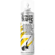 Ampere - Pintura de tráfico 500 ml de aerosol de tráfico blanco