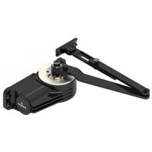 Telesco - cierrapuertas 33-at50 negro con retencion , 0UNIDADES