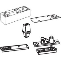 Dorma - Cierrapuertas suelo bts-75v inox con fijacion 90o
