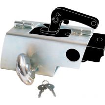 Peraline - Antirrobo universal para cabeza de enganche con 2 llaves