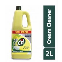 Cif Pro-formula Cream Cleaner Lemon 2 Litre - Pack (6)