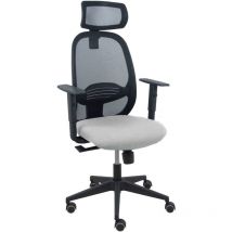 Cilanco black chair black mesh black bali seat light grey accoudoir réglable appui-tête réglable appui-tête réglable