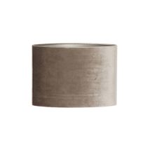 Pantalla de lámpara - Palata - marrón - textil - - Light&living