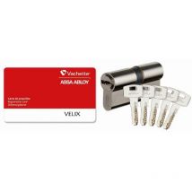 Vachette - Cilindro 7101 Velix 40x45 5 llaves reversible niquelado - 28188000
