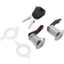 Zoternen - Cilindro de cilindro de cerradura de puerta izquierda derecha con 2 llaves 7701470944 apto para Renault Master 1998-2016