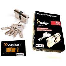 Klose Besser - Cilindro de Seguridad 5 Llaves No Copiables. 20 Pistones. 50x50mm