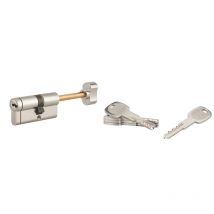 Cilindro europeo pomolo codolo regolabile Transit 1 30Bx35, Nichel, 4 chiavi +1 cantiere Thirard