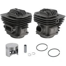 Motor motosierra oleomac Efco 956 cilindro segmentos pistón 50012095A ø 46 mm