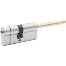 Cilindro profilato per pomolo serie 'y500' mm 35+10+25 = 70 (40+30) nichelato Yale