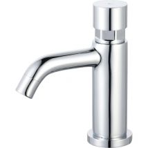 Cilindro push Handwaschbecken Wasserhahn Chrom Kaltwasser - Essebagno