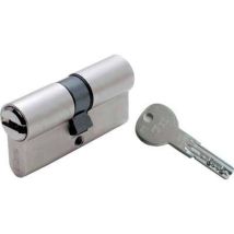 Cilindro sagomato R6 plus iseo • ott.crom.satin chiavi 5 mm 90 45+45