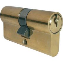 Cilindro infilare sagomato ottone lucido 2300 - mm.70 decentrato (30+40)