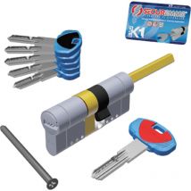 Cilindro sagomato evo k1 3100-q pomolo Securemme ott.nich.satin chiavi 5 mm 70 30+40 Securemme