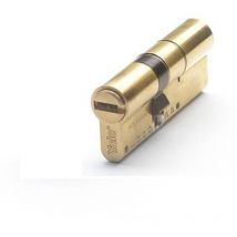 Azbe - Bombillo seguridad latonado yl6 60mm doble embrague yale