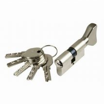 City - Cilindro Cavers iseo ISR6 - Pomo - Variado - Niquelado - 30B x 60 mm