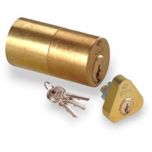 Cilindro serratura a coppia in ottone 02139