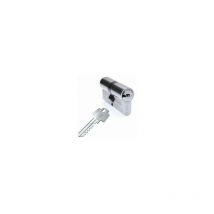 Tesa Assa Abloy - tesa bombillo seguridad T60 30X30 laton med.cilindro 50X50 acabados niquel