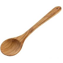 C182033 Cucchiaio in legno Toscana, marrone, 30 x 6,4 x 1 cm - Cilio