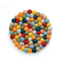 Dessous de plat Lana coloré rond – Cilio – Forme – Cuisine