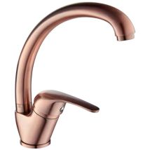 Rubinetto Lavello Cucina Vancouver Miscelatore Monocomando Vari Colori Cilvani Colore: Rame