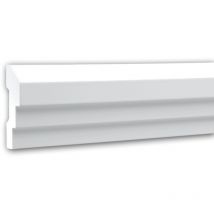 Profhome Decor - Cimaise 151315F Profhome Moulure décorative flexible style Néo-Classicisme blanc 2 m