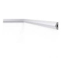 CL2 DECOFLAIR Cimaise Polystyrène HD 25 x 13 x 2000 - 2 pièces