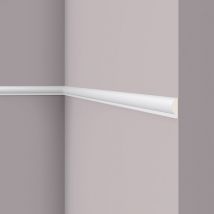 Cimaise NMC SP1 ARSTYL Noel Marquet Profil de décoration design moderne blanc 2 m