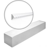 NMC - WO1-box wallstyl Noel Marquet 1 carton 49 pièces Cimaise design intemporel classique blanc 98 m