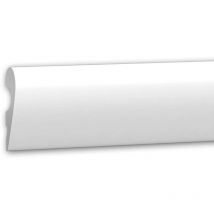 Profhome Decor - Cimaise Profhome 151701 Frise Moulure en stuc Moulure décorative design intemporel classique blanc 2 m