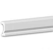 Profhome Decor - Cimaise Profhome 151818 Frise Moulure en stuc Moulure décorative design intemporel classique blanc 2,007 m