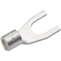 180524 Cosse à fourche 0.50 mm² 1 mm² ø du trou=5.3 mm non isolé métal 1 pc(s) D23022 - Cimco