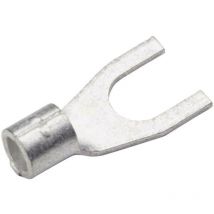 180552 Cosse à fourche 10 mm² ø du trou=6.5 mm non isolé métal 1 pc(s) D28738 - Cimco