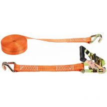 Cinghia di ancoraggio con ganci stretti per le dita - 6 m x 35 mm Outifrance
