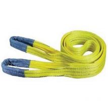 Cinghia di sollevamento con fascia a doppio strato MM.100 - MT.3 x MM100H. - portata KG.3000 colore giallo