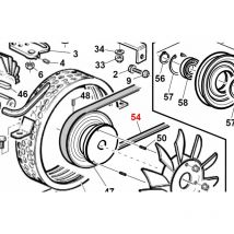 Original Gianni Ferrari correas de transmisión gates quad tractor pg - sr