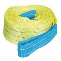 Cinghie di sollevamento con fascia a doppio strato MM.90 - MT.3 x MM.90H. - portata KG.3000 colore giallo