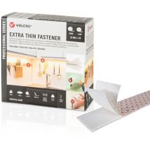 Cinta adhesiva extrafina, blanca, 20mm x 5m