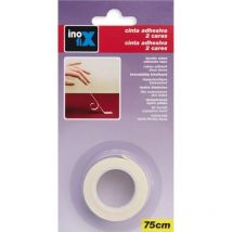 Cinta adh 15mmx 0,75mt d/cara bl Inofix