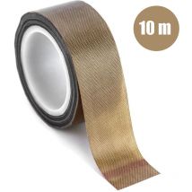 Rnemitery - Cinta adhesiva de alta temperatura de ptfe de teflón escocés, 1 unidad, cinta de teflón de 0,13mm de espesor para máquina de sellado al