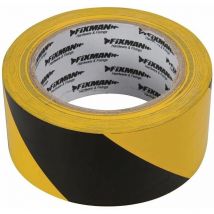 Cinta adhesiva para precintar Amarillo/Negro 33 m x 50 mm SILVERLINE 190195