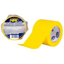 Cinta aislante de pvc tape 52400, amarilla, 50mm x 10m