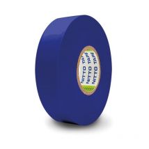 Cinta adhesiva aislante - color azul - 19 mm x - 10 m