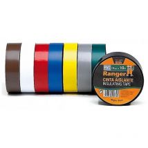 Cinta aislante10x19 verde c-10 , Cinta aislante pvc, para todo tipo de aislamientos y unionesColor VerdePack de 10 rollosMedidas del Rollo