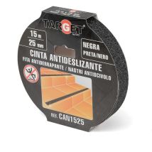 Cahersa- cinta antideslizante negra 15X25MM Target