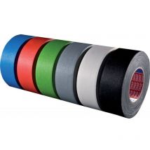 Tesa - Cinta banda de tejido band 4671 50m x 50mm, blanco (por 3)