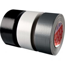 Cinta adhesivo lienzo, negro, 50 m x 48 mm - Tesa 04613-00050-00 Professional