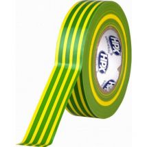 Cinta Eléctrica pvc Amarillo-Verde 19mm x 20m HPX IE1920